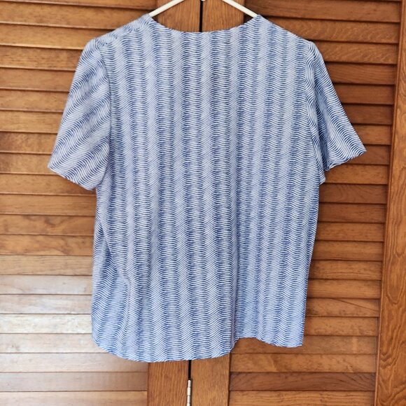 Michael Kors Womens Blouse Short Sleeve Top Size Small [C] - Picture 4 of 5